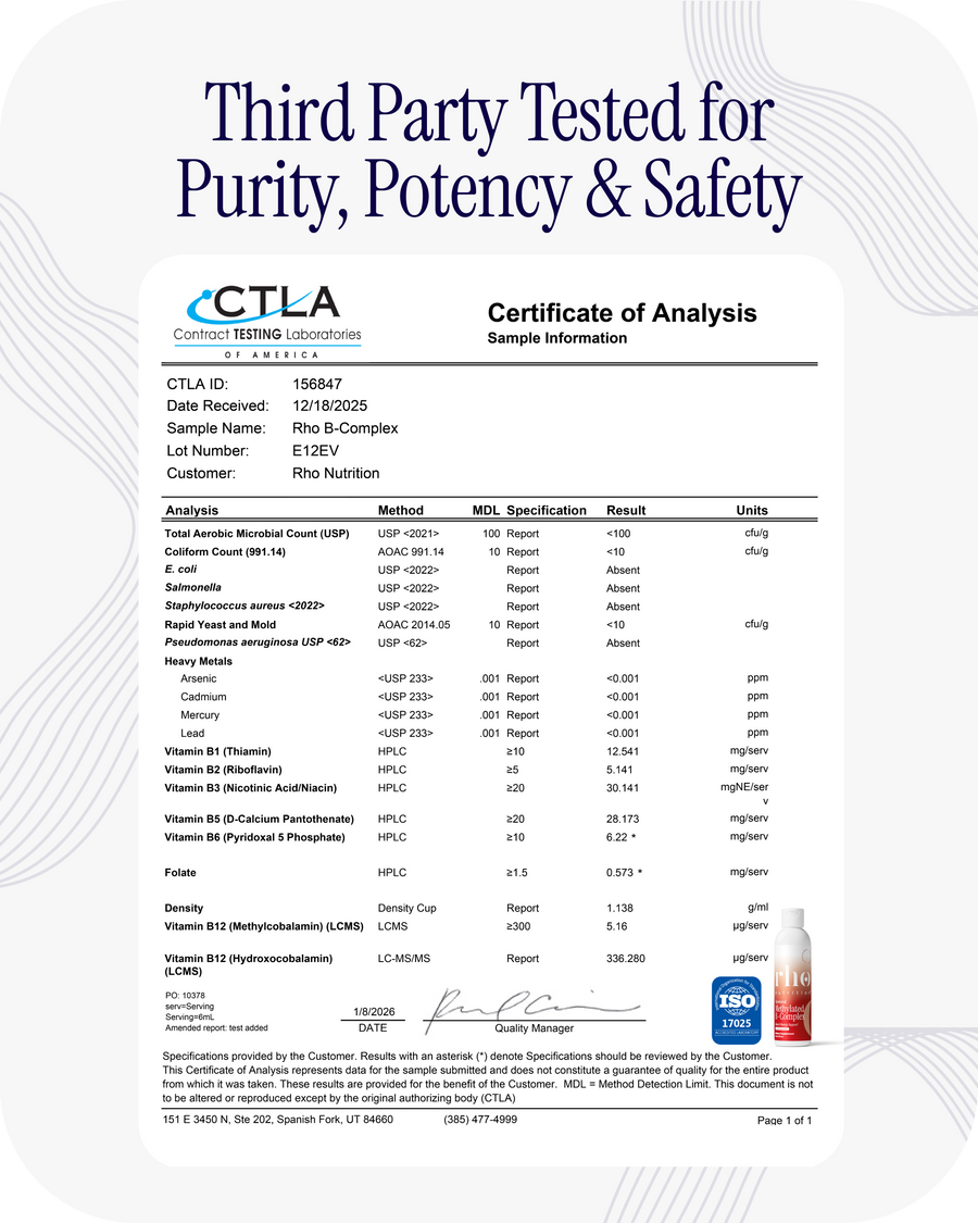 Liposomal Methylated B-Complex