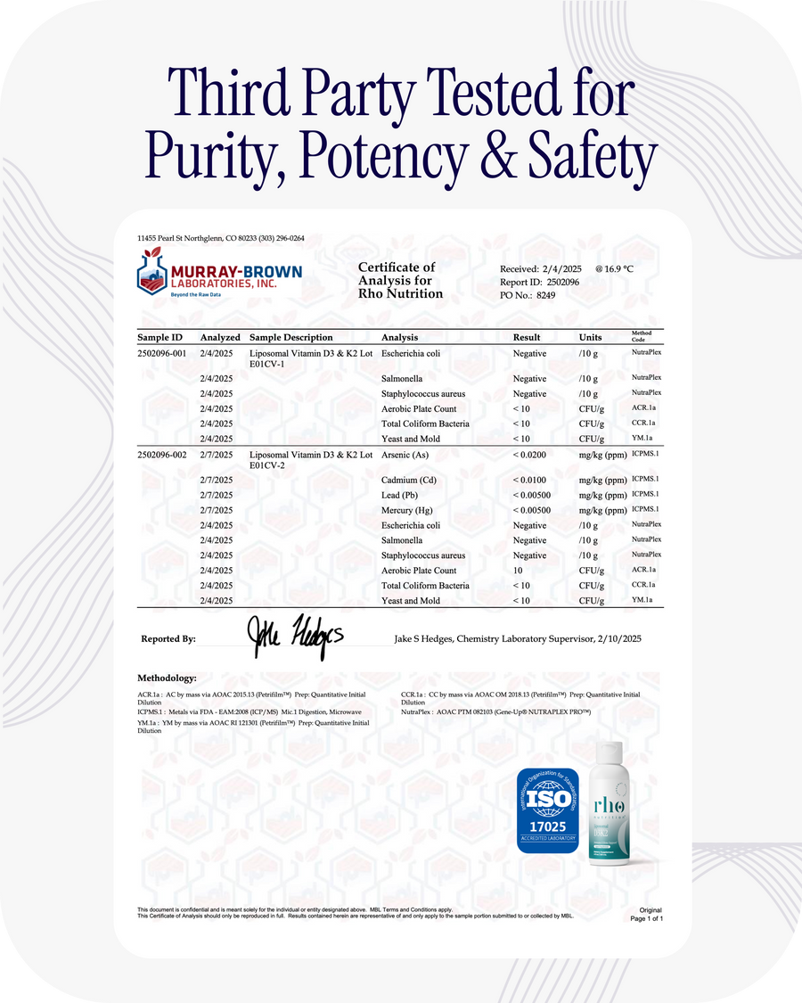 Liposomal D3K2