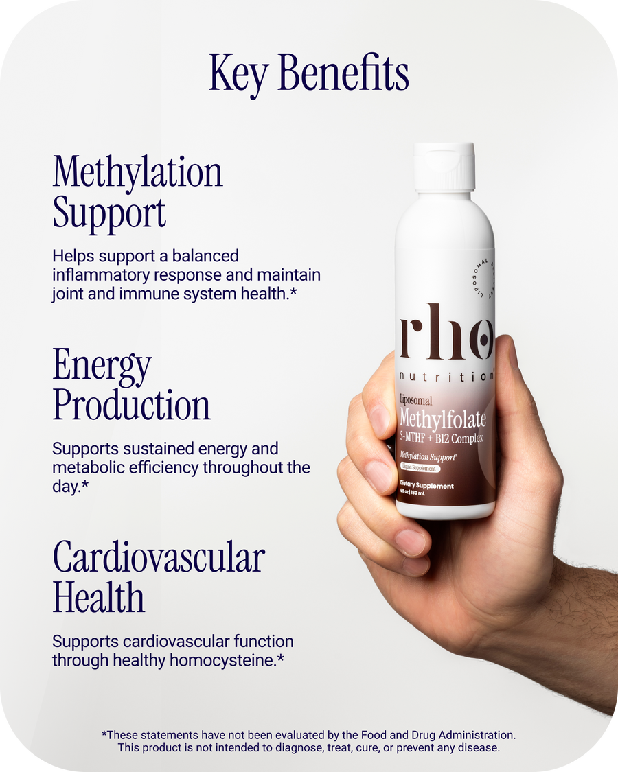 Liposomal Methylfolate 5-MTHF + B12 Complex