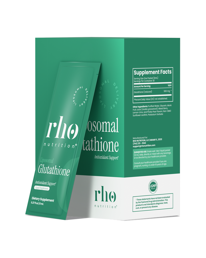 Liposomal Glutathione Travel Packs | Rho Nutrition Liposomal Glutathione Travel Packs | Rho Nutrition