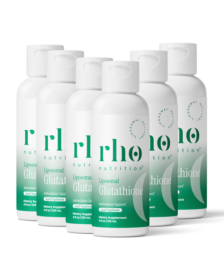 rho liposomal glutathione product page Rho Nutrition Liposomal Glutathione -