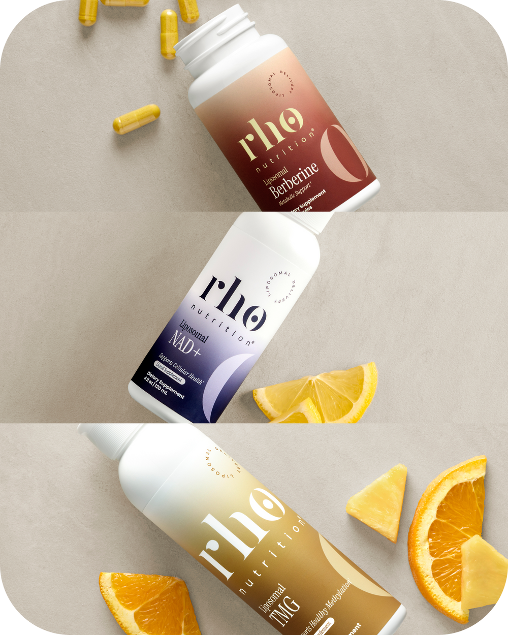rho nutrition liposomal glutathione liquid Rho Nutrition