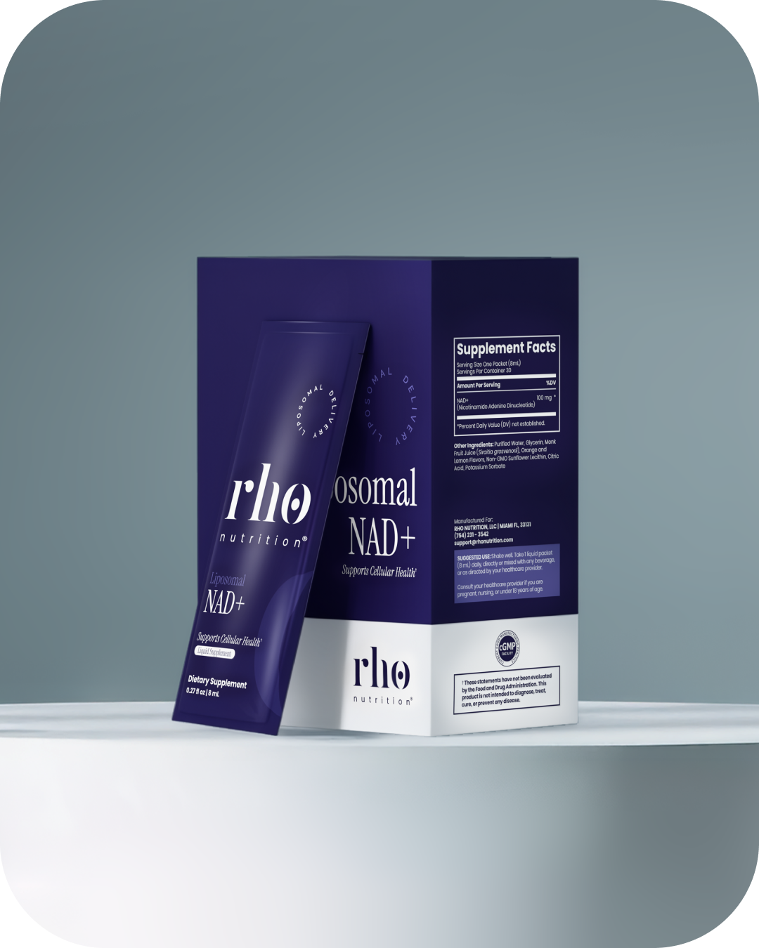 Liposomal NAD+