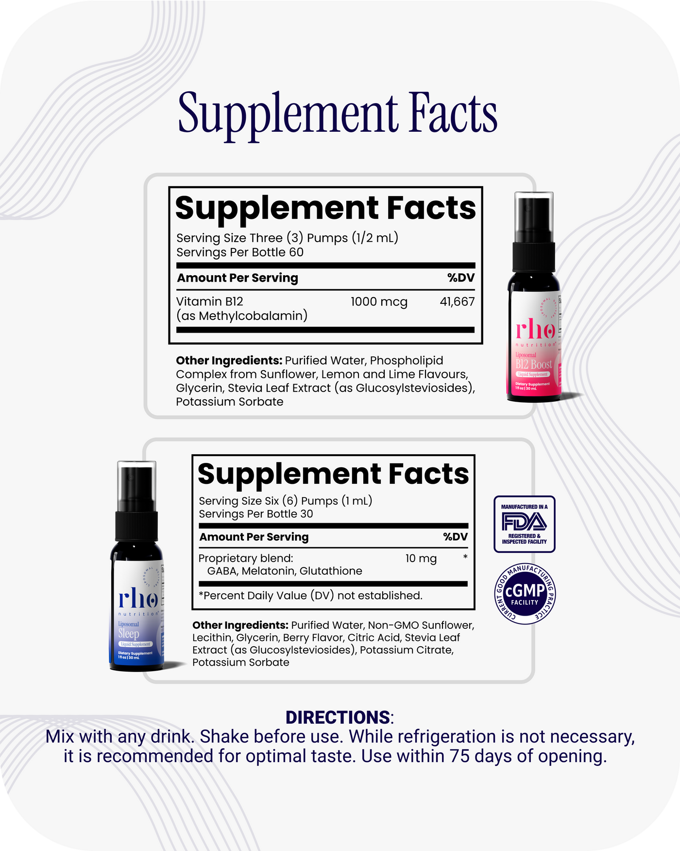 Total Rho Stack by Rho Nutrition | All-in-One Wellness & Performance Bundle