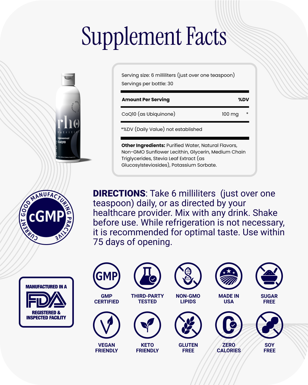 Liposomal CoQ10