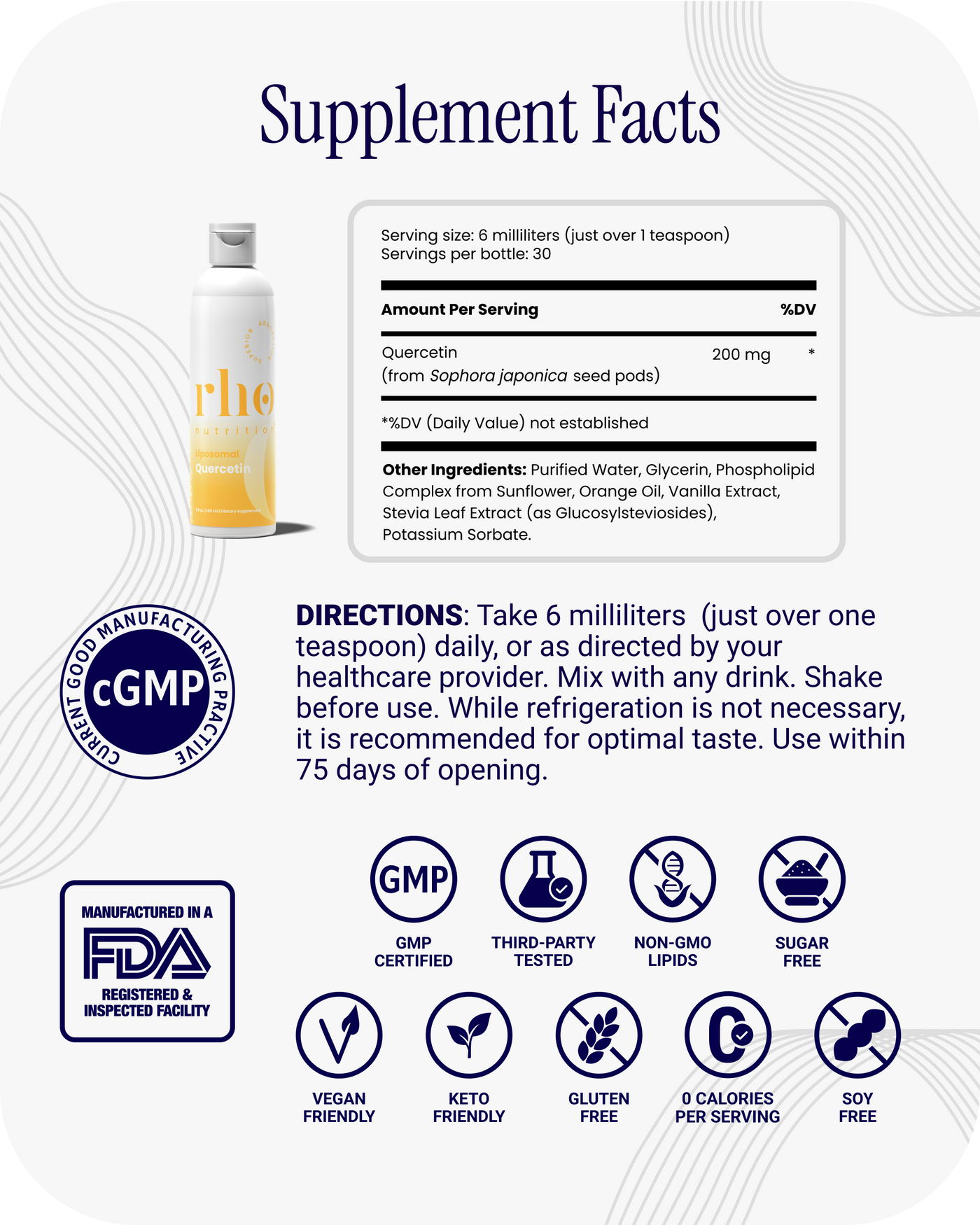Liposomal Quercetin