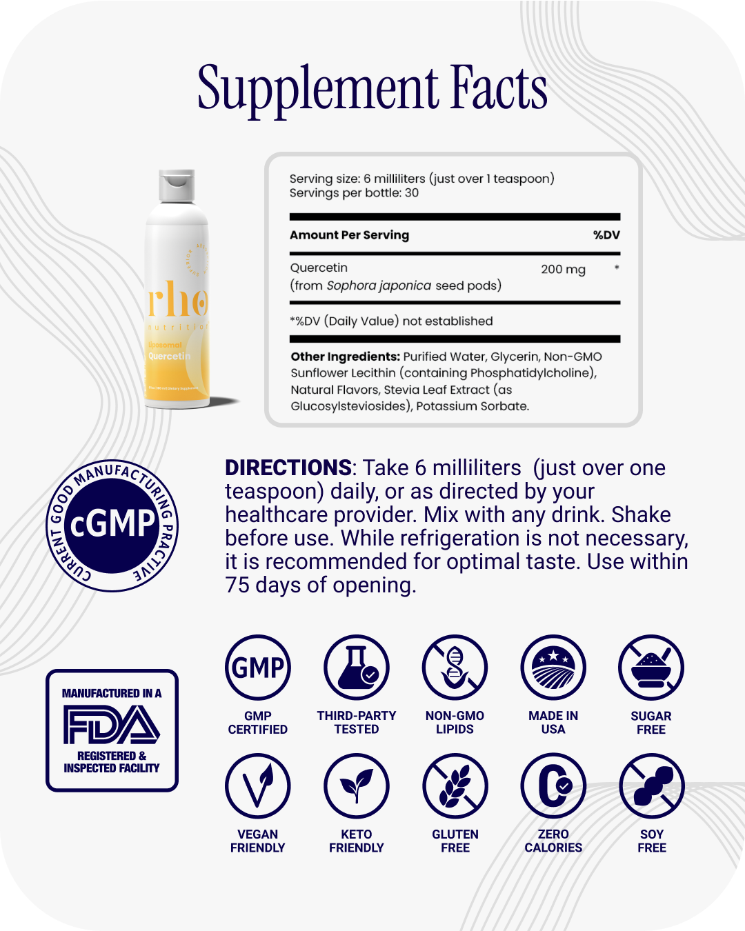 Liposomal Quercetin