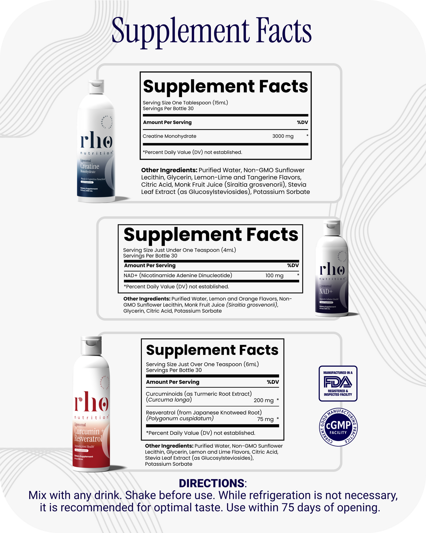 Elite Performance Stack | Rho Nutrition