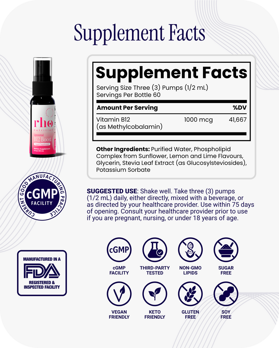 Liposomal Methyl B12