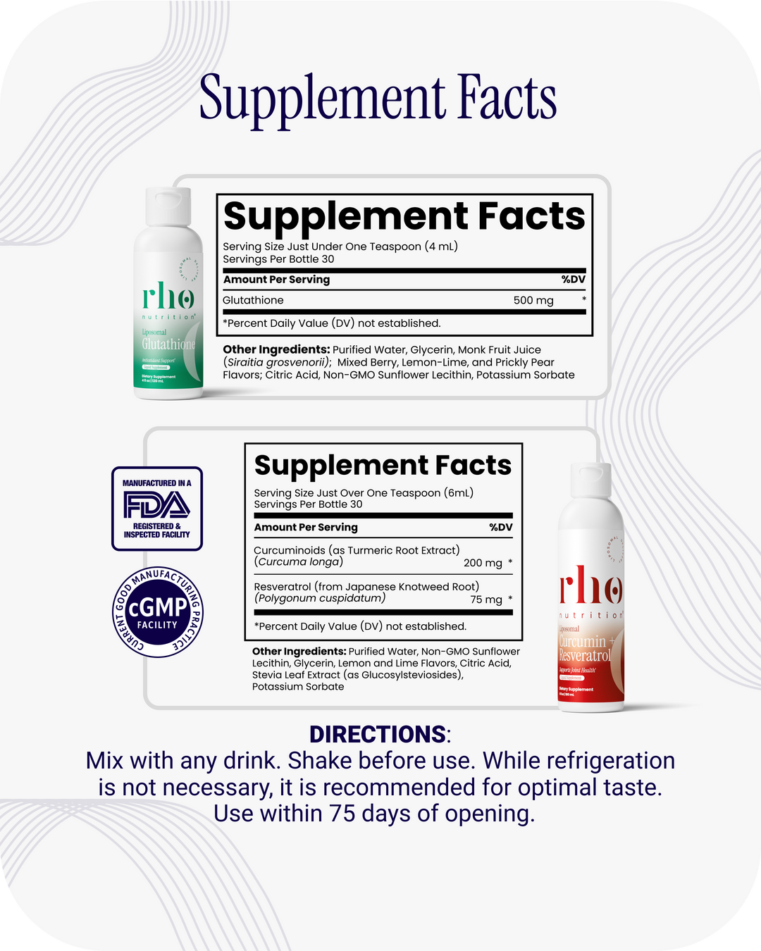 rho nutrition liposomal glutathione supplement facts Best Sellers Bundle 20MG:95 Assessment of Glutathione Peroxidase-1 new-arrival