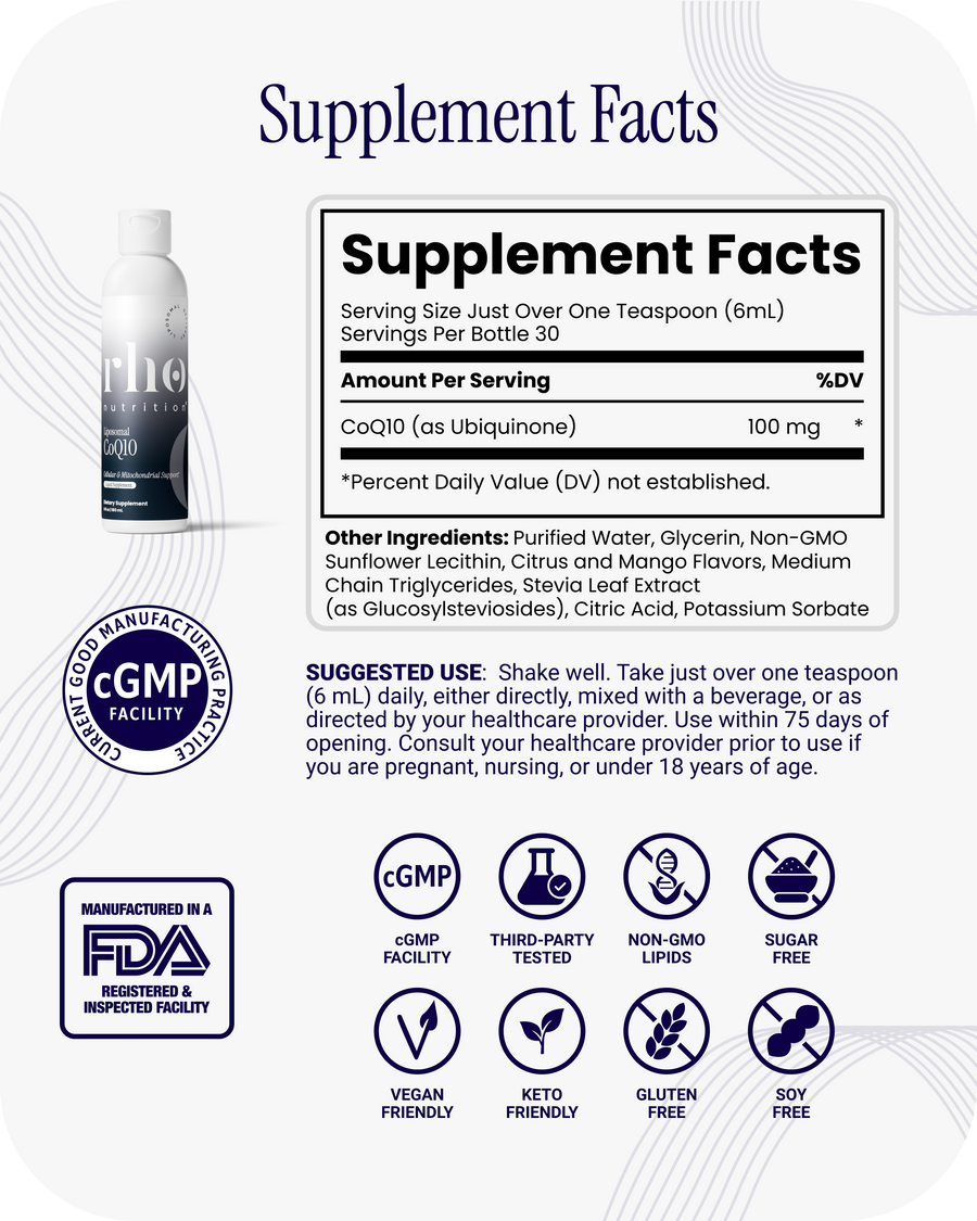 Liposomal CoQ10