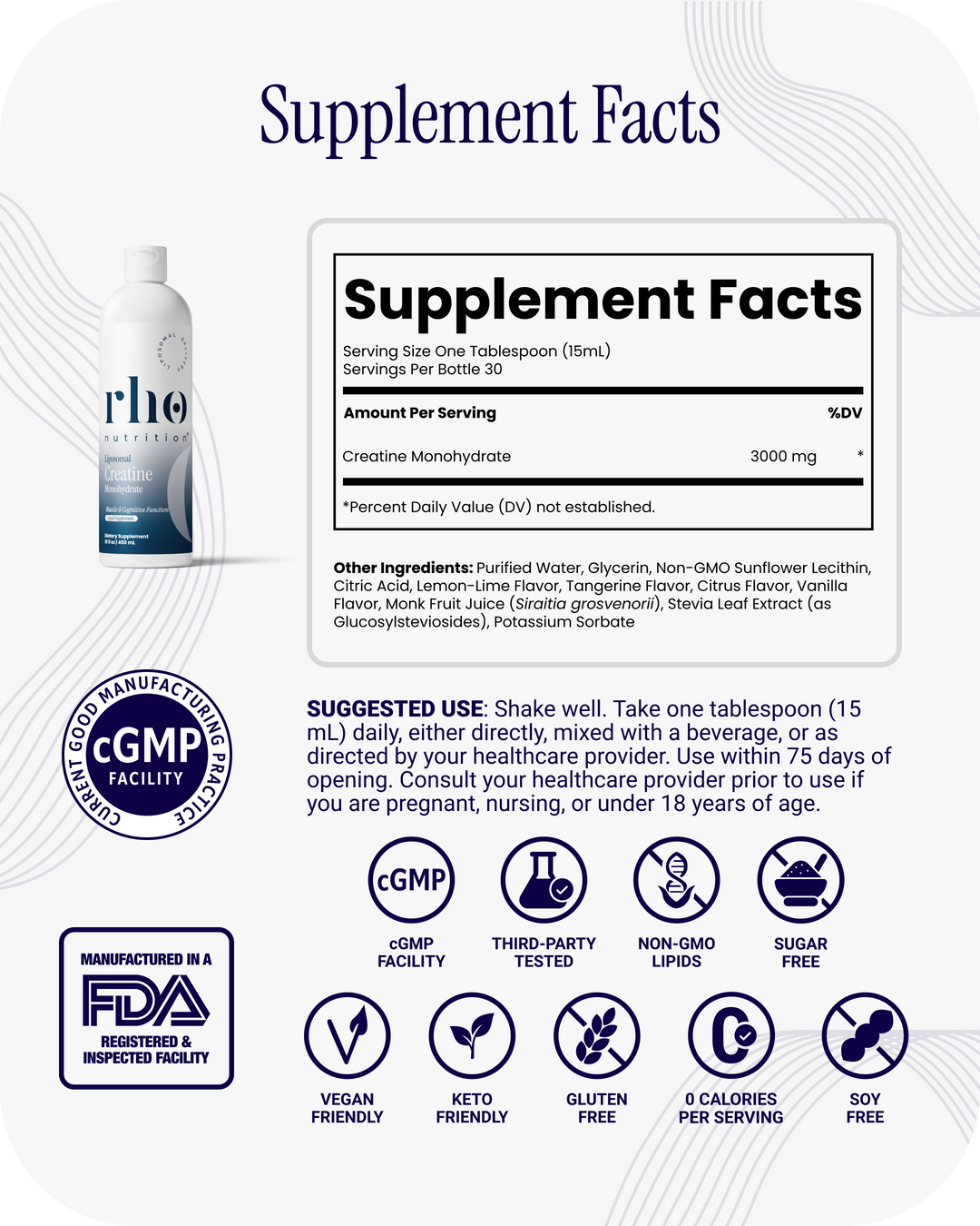 Liposomal Creatine Monohydrate