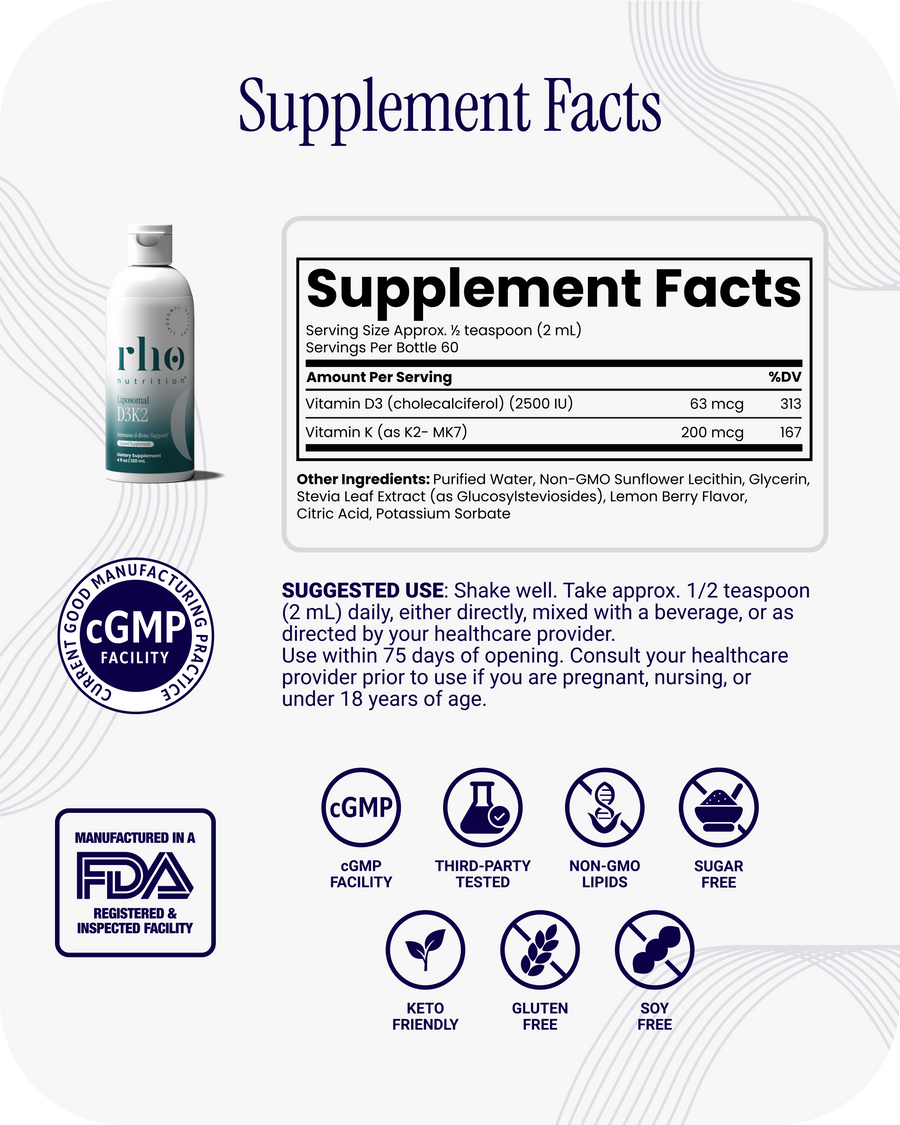 Liposomal D3K2