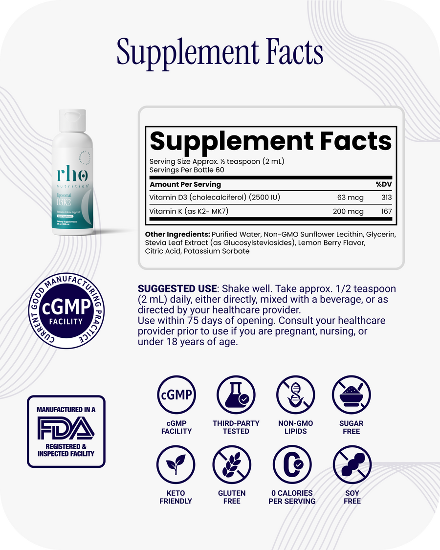 Liposomal D3K2