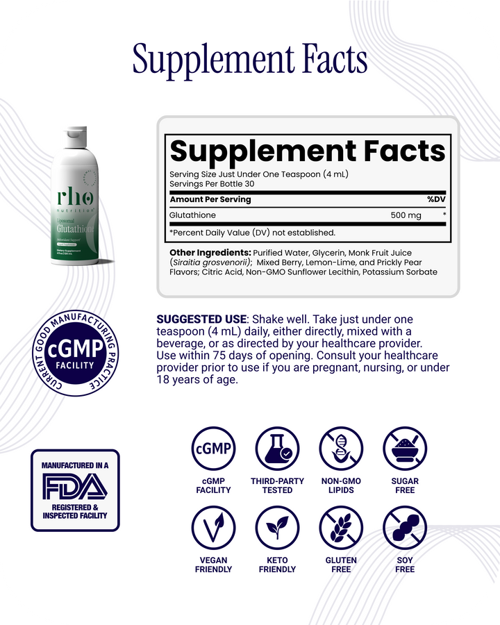 is 50 mg glutathione enough Liposomal Glutathione Capsules, 4x Higher Absorption