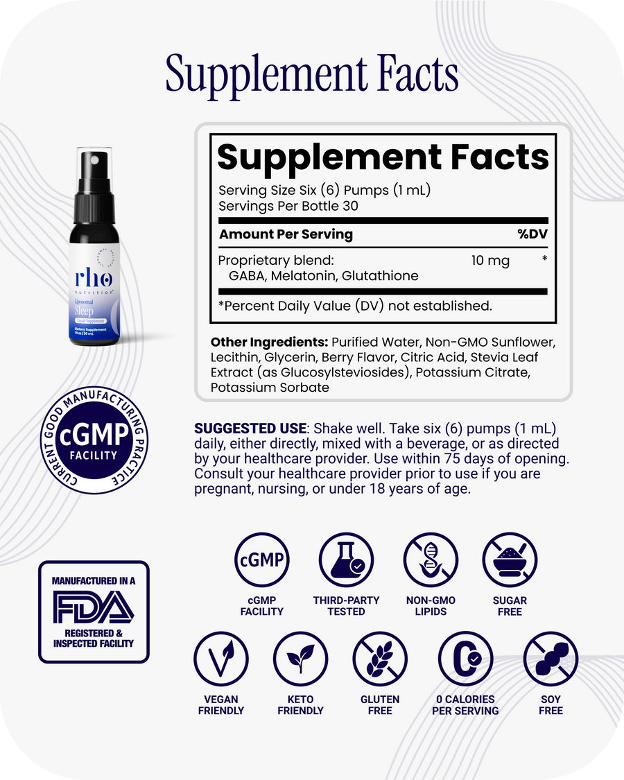 Liposomal Sleep Formula