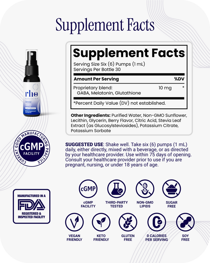 Liposomal Sleep Formula