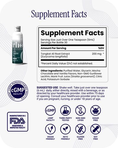 Liposomal Tongkat Ali | Rho Nutrition