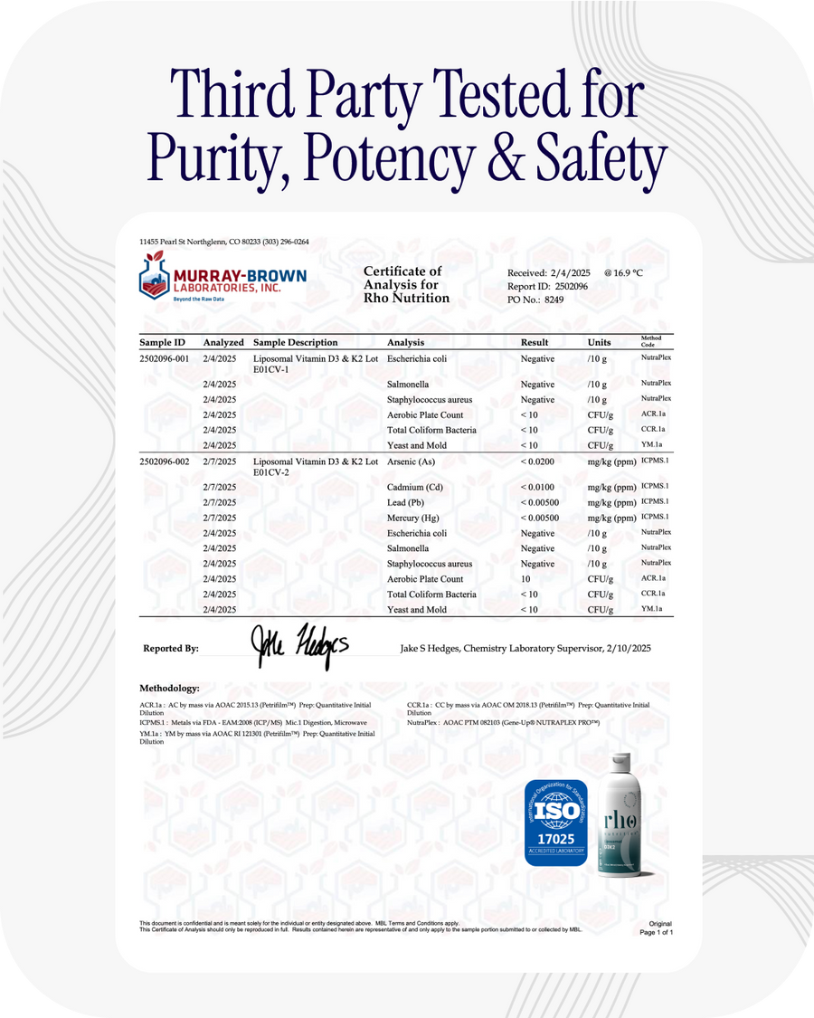 Liposomal D3K2