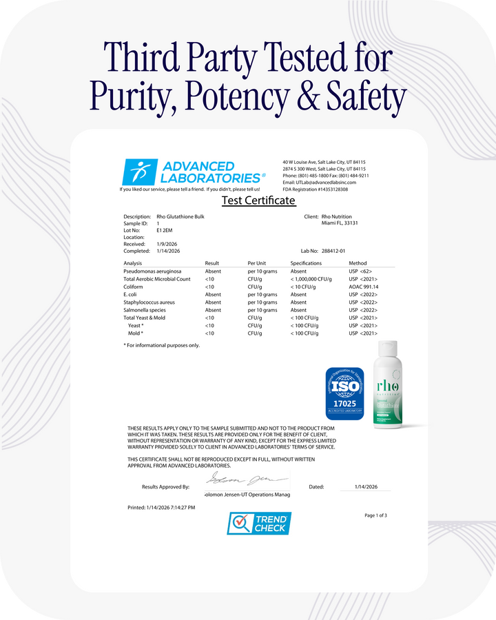 liposomal glutathione 3rd party tested Best Supplement Nutri Nation Liposomal Glutathione 500