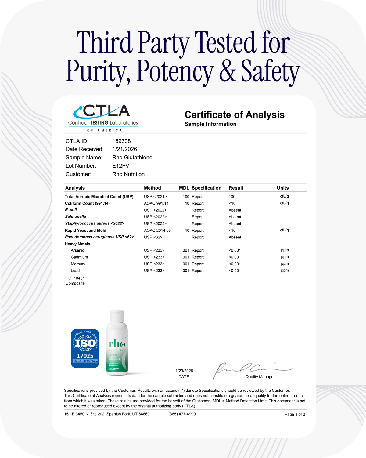 Liposomal Glutathione