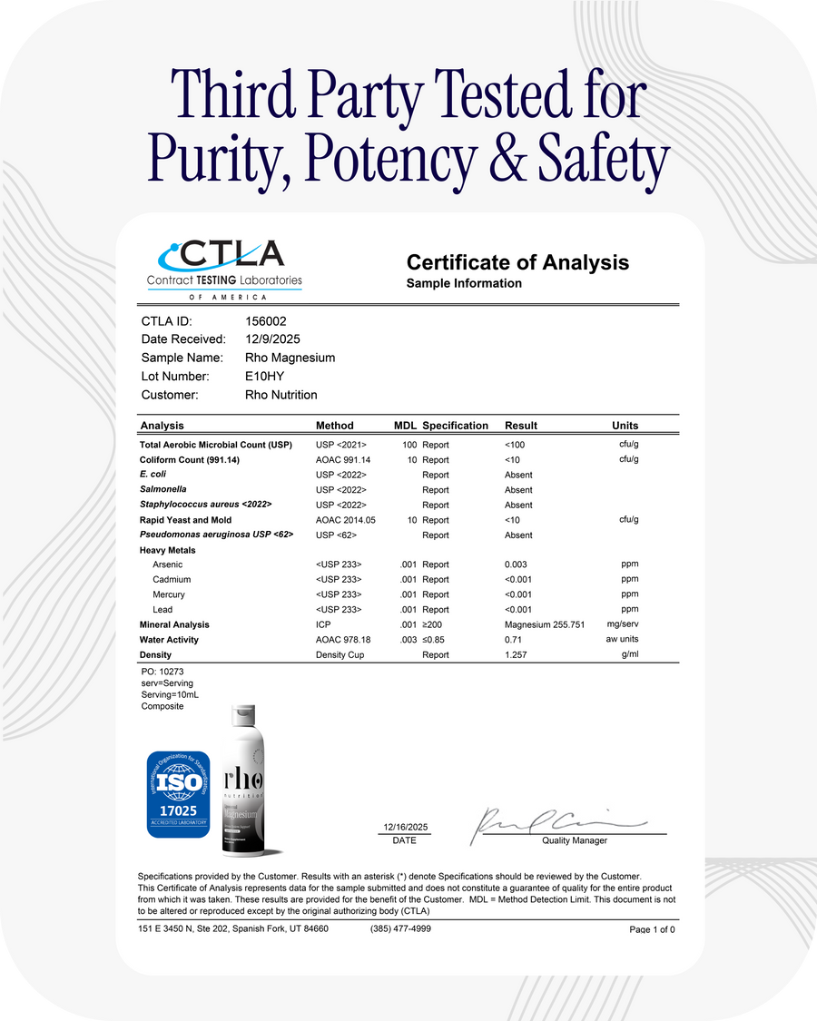 Liposomal Magnesium