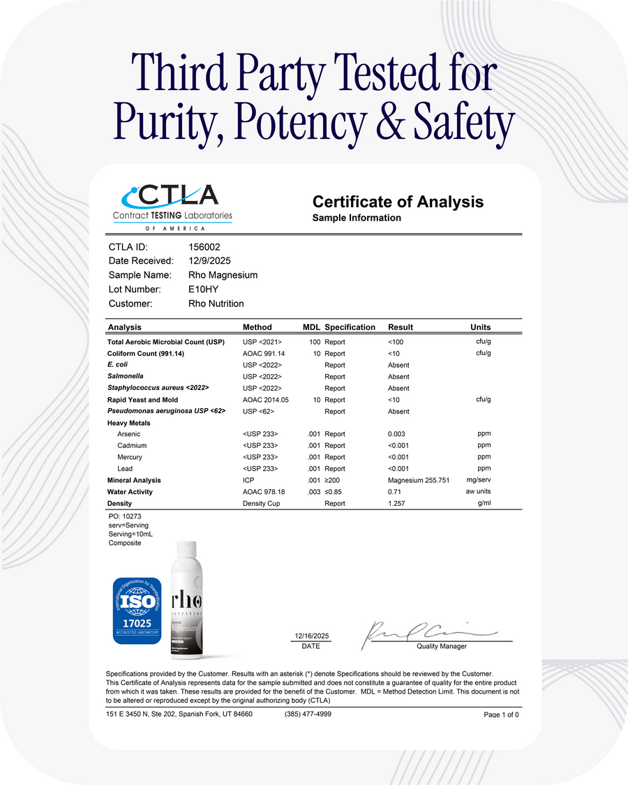 Liposomal Magnesium
