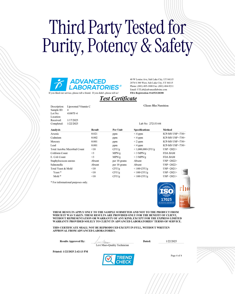 Liposomal Vitamin C