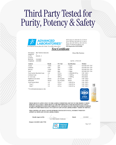 Liposomal Quercetin