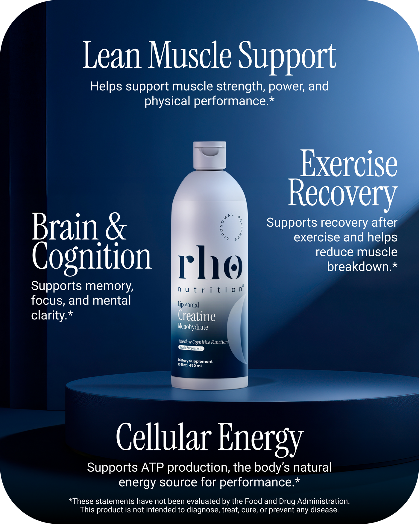 Liposomal Creatine Monohydrate | Rho Nutrition