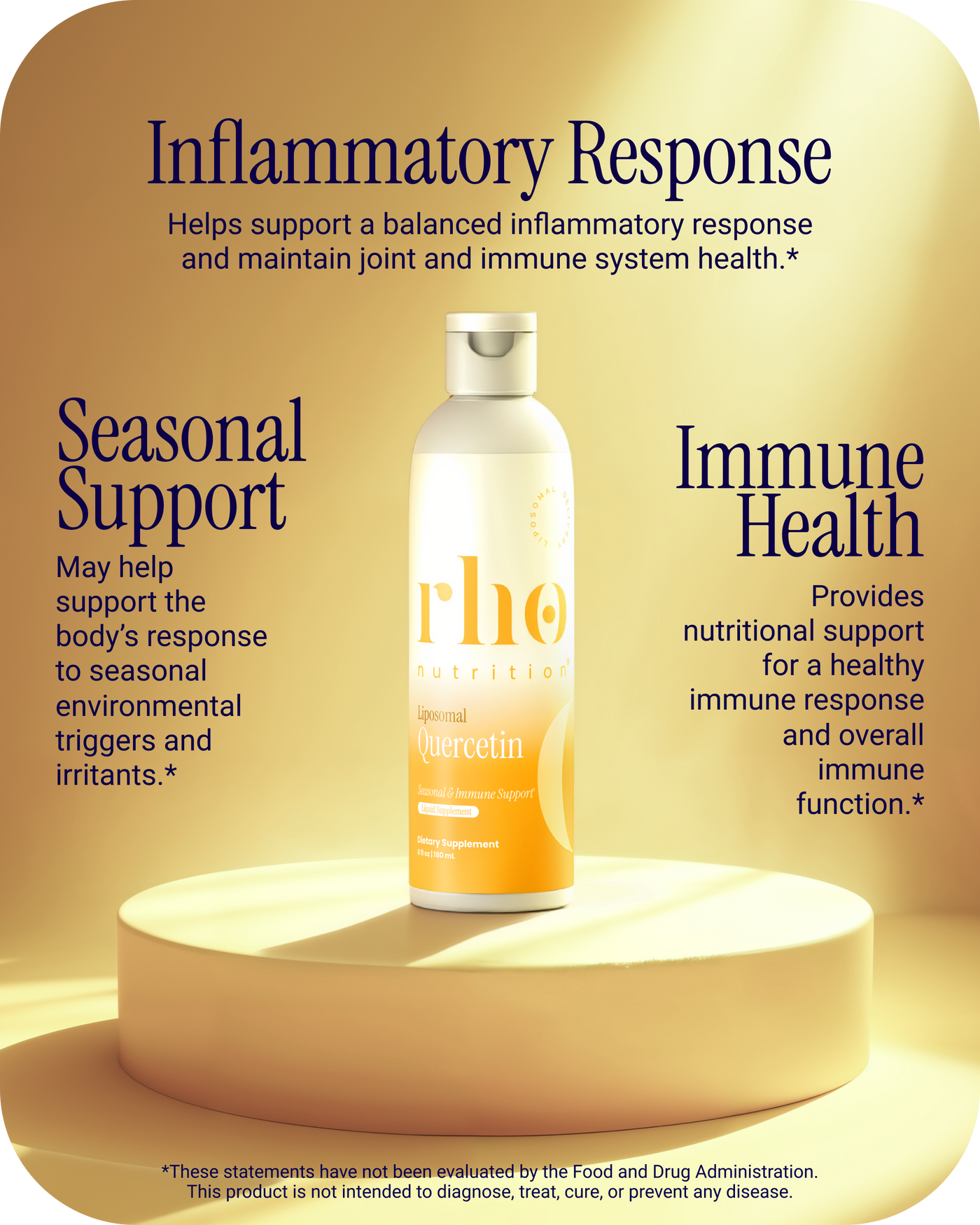 Liposomal Quercetin | Rho Nutrition
