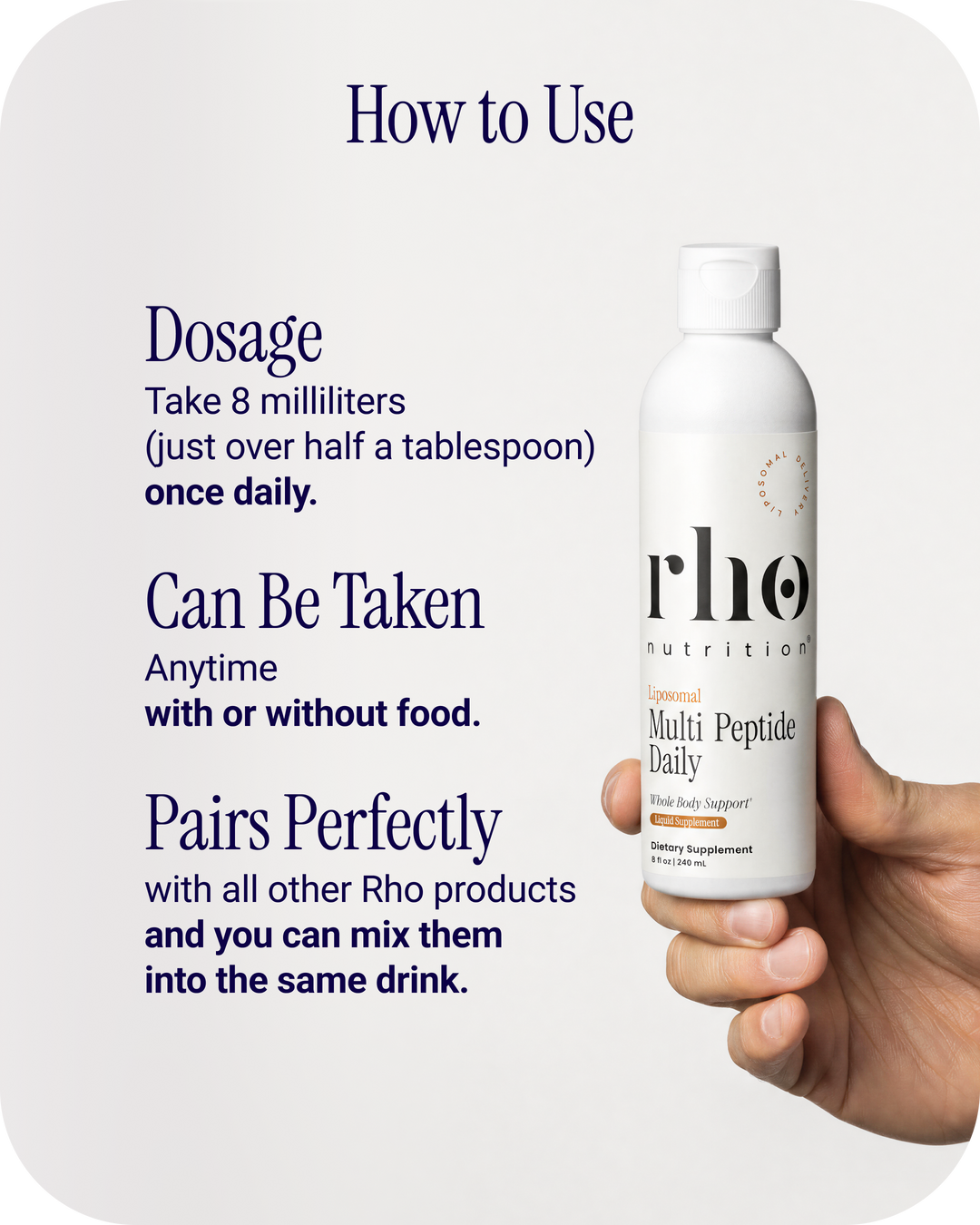 rho nutrition liposomal glutathione product information Multi Peptide Daily PDF) Full Text - glutathion size:100g