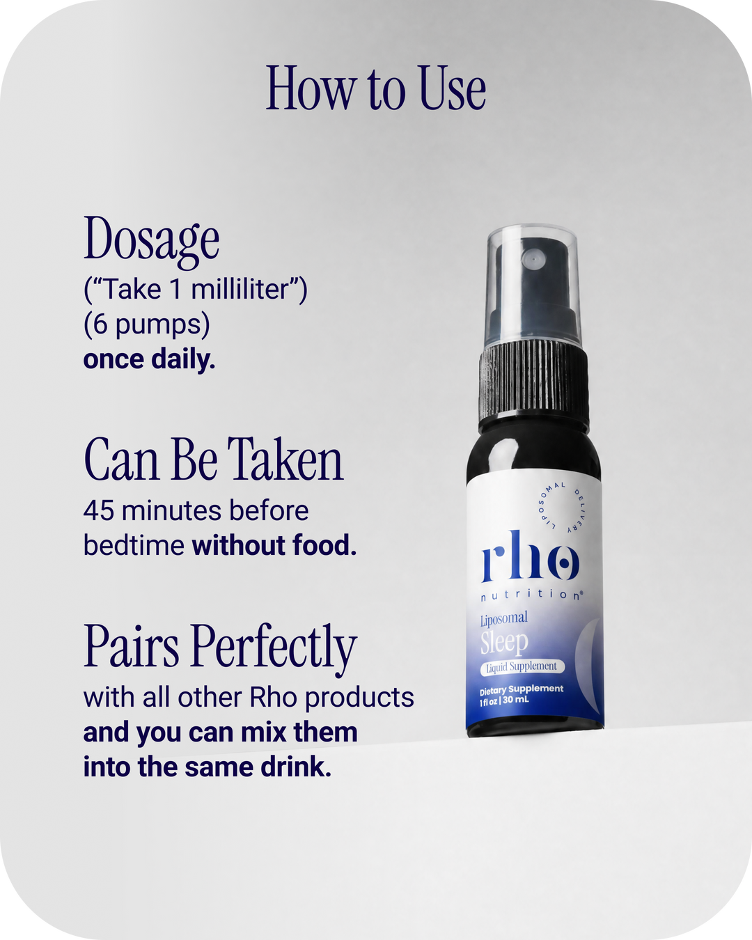Liposomal Sleep Formula