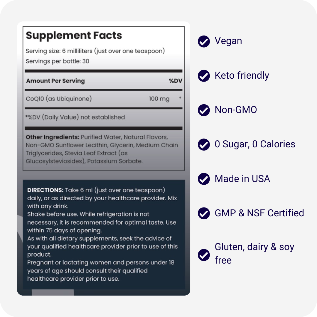 Liposomal CoQ10 (6 Pack)