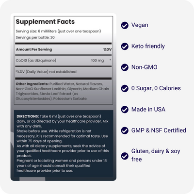 Liposomal CoQ10 (6 Pack)