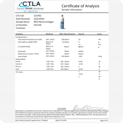 Liposomal Collagen Peptides