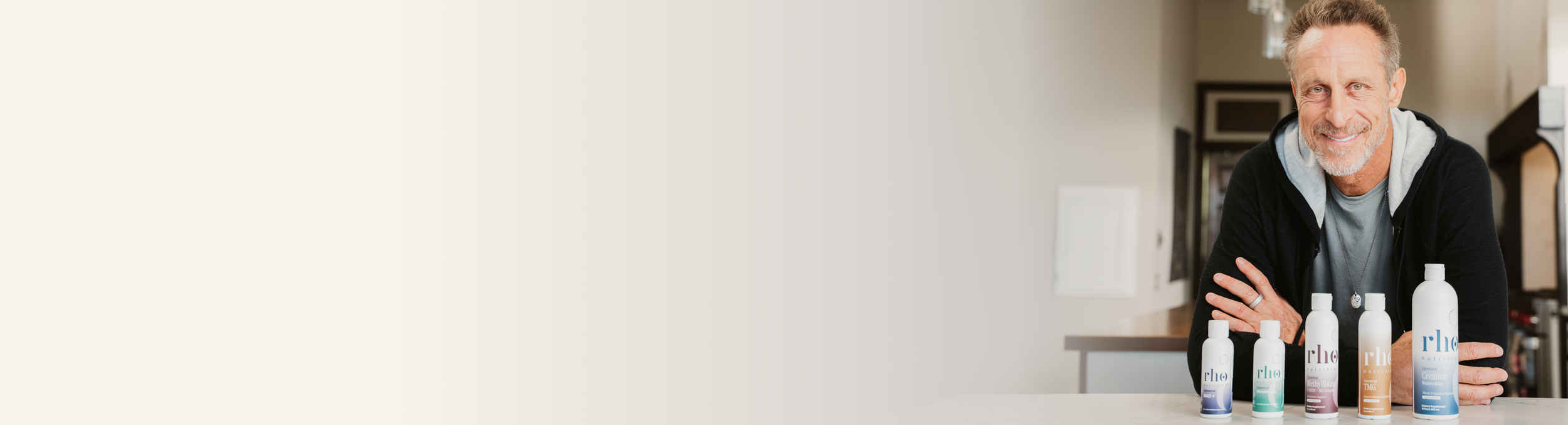 Dr. Mark Hyman x Rho NutritionScience-backed Liquid longevity