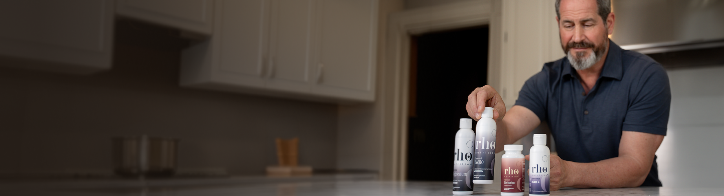 Dr. Jeremy London x Rho NutritionScience-backed Liquid longevity