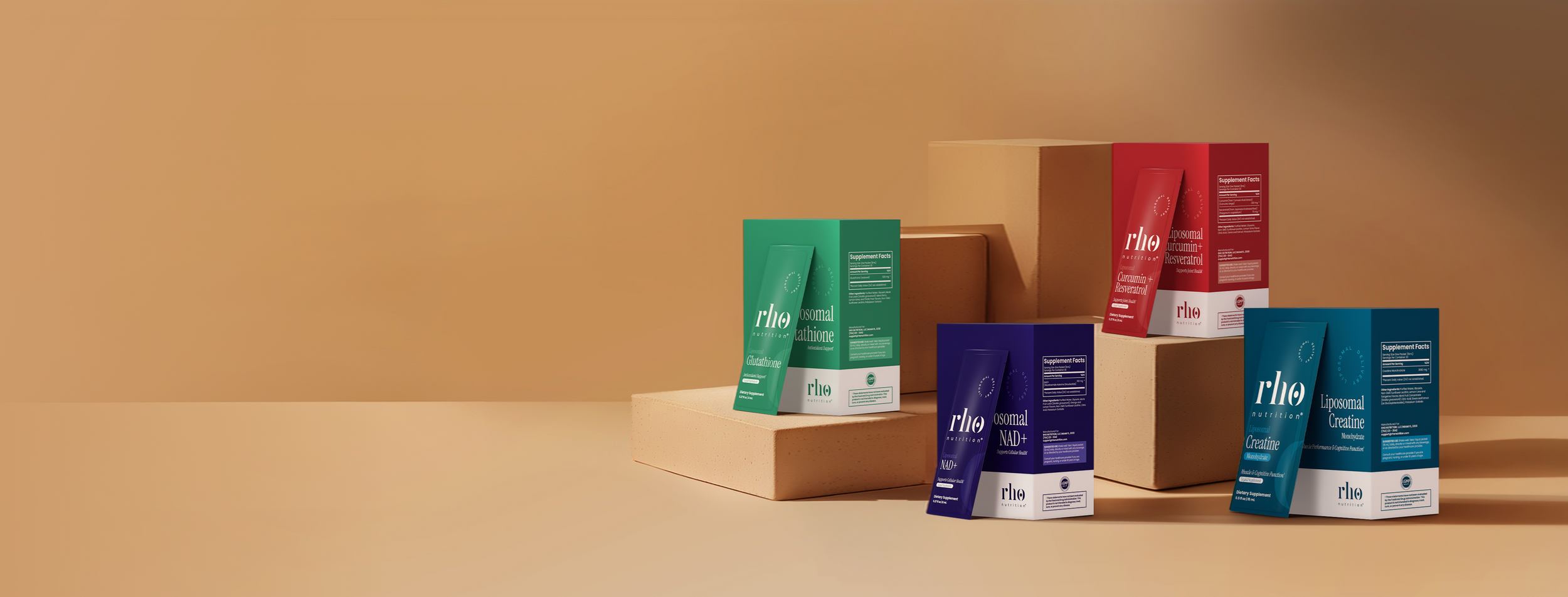 NAD+ | glutathione | curcumin | creatine