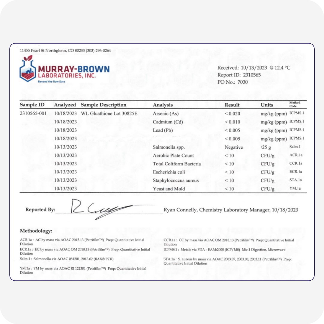 Liposomal Glutathione